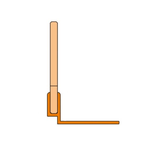 Schlüter-SHOWERPROFILE SPS 125 hellingswig V4A 2