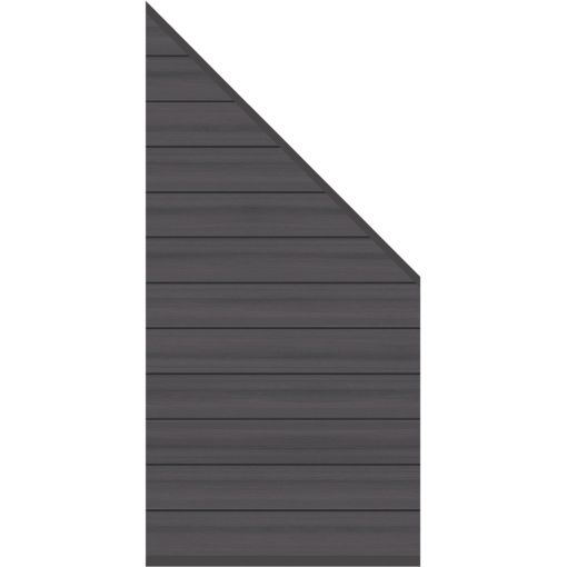 TraumGarten schutting WPC Platinum hek-aansluiting 2
