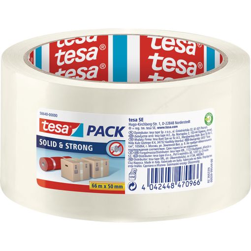 tesapack Solid & Strong transparant 2