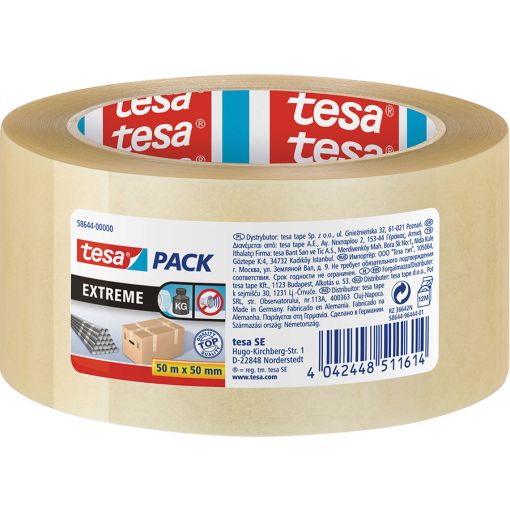 tesapack Extreme transparant 50 m 2