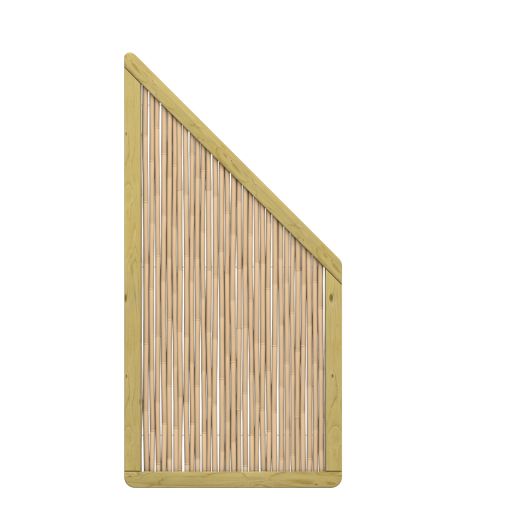TraumGarten schutting BAMBU Bamboe aansluiting 2