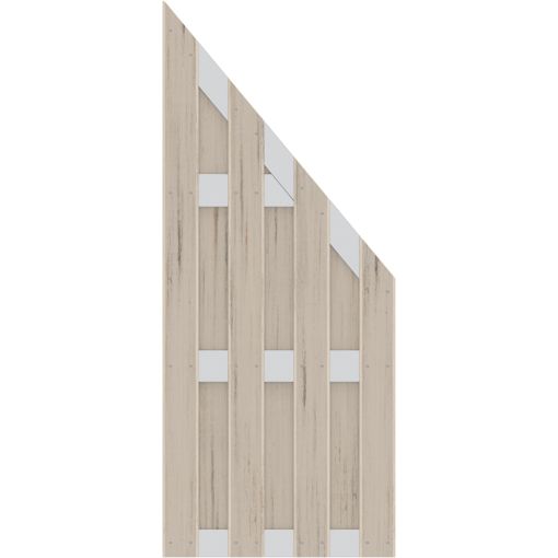 TraumGarten schutting JUMBO WPC Alu-Design 2