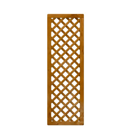 TraumGarten schutting rankrooster diagonaal hout 2