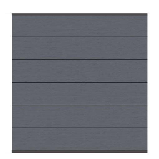 TraumGarten Schutting WPC XL Antraciet, 2