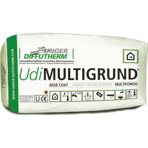 UdiMULTIGRUND Vulmiddel- en wapeningsmortel UdiISOLATIESYSTEMEN 2