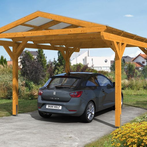 Skan Holz Enkelvoudige Carport Westerwald 2