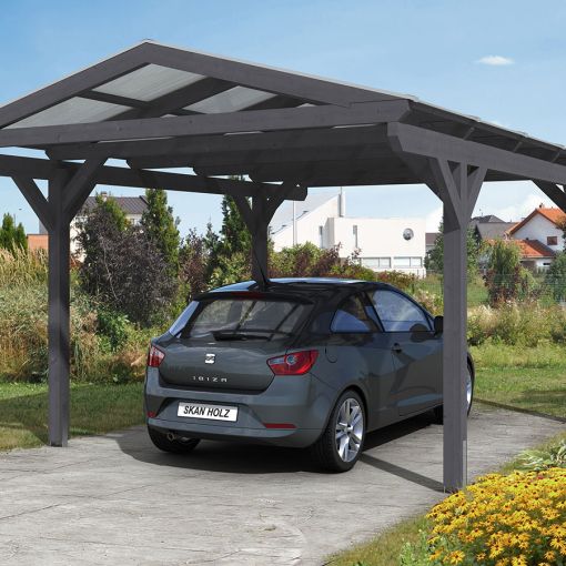 Skan Holz Enkelelement carport Westerwald 2