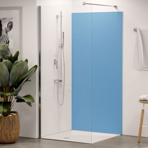 Winwall douchewand Aluminiumcomposiet Trend lichtblauw 2