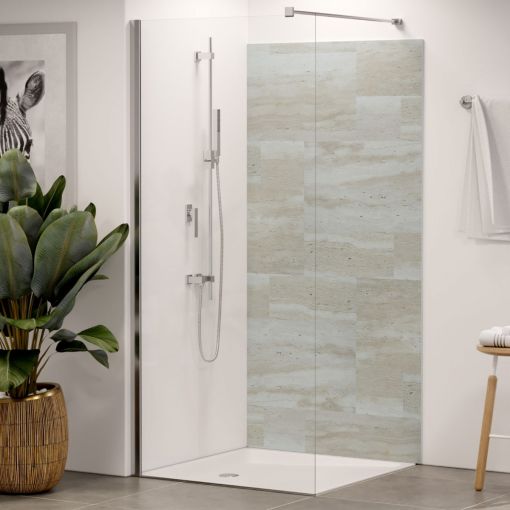 Winwall douchewand Aluminium composiet Natuursteenontwerp 2