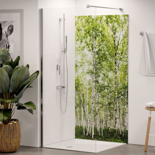 Winwall douchewand aluminium composiet berkenbos 2