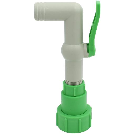 Wellker IBC-kogelsluiter PVC met bescherming 2