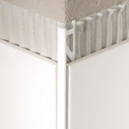 BLANKE Tegelprofielen kunststof wit 10mm 5