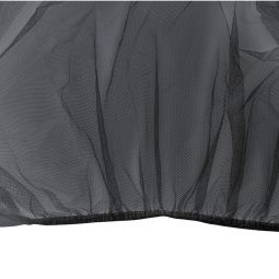 Windhager kinderwagennetz 130x70x33cm anthraciet 5