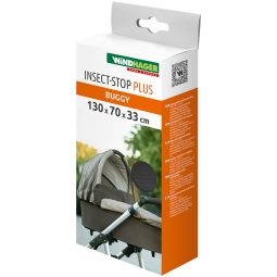 Windhager kinderwagennetz 130x70x33cm anthraciet 3