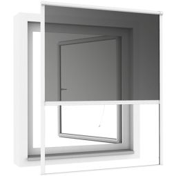 Windhager insectenbescherming COOL ophangrolgordijn wit 5