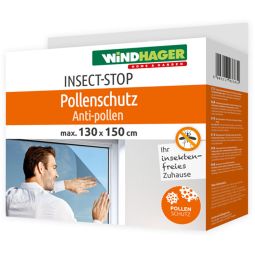 Windhager pollenbeschermingsnet voor ramen antraciet 6