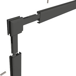 Windhager hoekverbindingsset voor ramen en 4