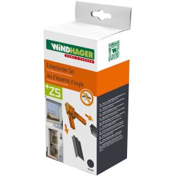 Windhager hoekverbindingsset voor ramen en 3