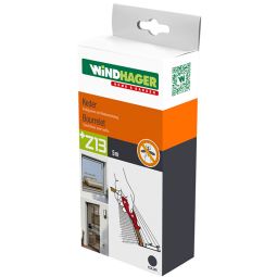 Windhager vliegenscherm Keder 5m Antraciet 3