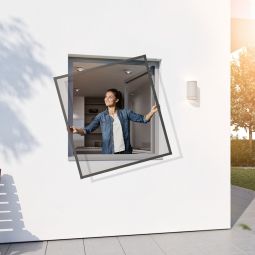 Windhager insectenscherm Raam Antraciet 3
