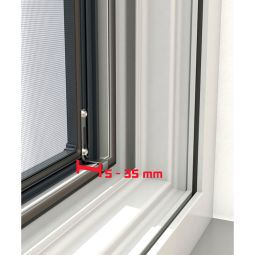 Windhager Insectenscherm Plus Raamraam Antraciet 5
