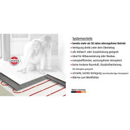 Wellker elektrische vloerverwarming E-Heat Individual 5