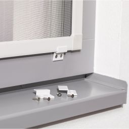 Windhager vliegenscherm instelhoek set wit 3
