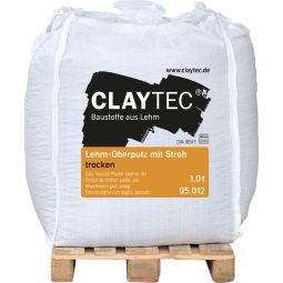 ClayTec Leem-Toppleister grof met stro, 4