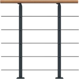 DOLLE brustvering voor middenboomtrap Frankfurt, 4