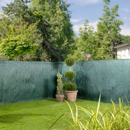 Windhager privacymat Raffia groen 4