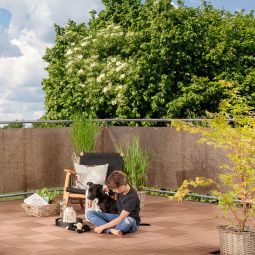 Windhager Balkonscherm Aeris 90x500 cm 3
