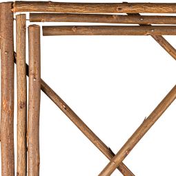 Windhager wilgenvlechtwerkrooster rechthoek plantensteun 55x150cm 5