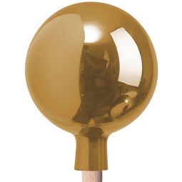 Windhager Rosenkugel handgeblazen verSpiegeld goud 3