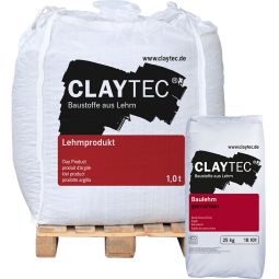 ClayTec bouwleem gemalen, DROOG 4