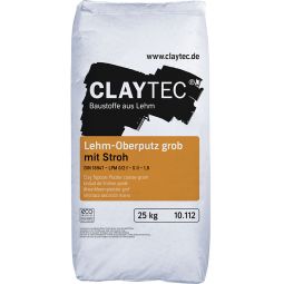ClayTec Leem-Toppleister grof met stro, 3