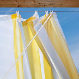 Windhager slingerstang 150 cm wit 3
