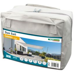 Windhager zonnezeil CANNES crème zonnescherm 7