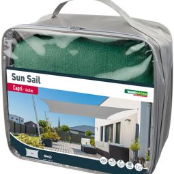 Windhager zonnezeil CAPRI olijf zonnescherm 5