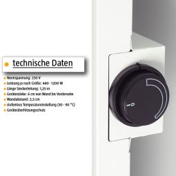 Jollytherm infraroodverwarming met keramiekfijnsteengoed marmeroptiek 4