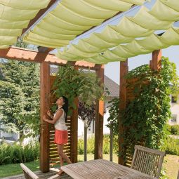 Windhager Seilspantechnik zonnezeil-set 270x140 cm 4
