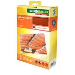 Windhager Zonnezeil-Spanningstechniek Terracotta 3
