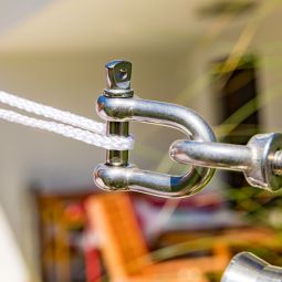 Windhager D-shackle, roestvrijstaal 4