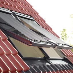 VELUX externe hittebeschermingsmarkise Uni Zwart 3