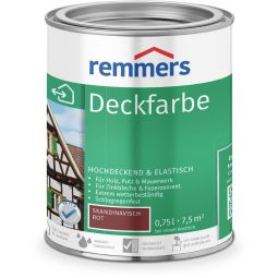 Remmers Dekkingsverf Skandinavisch rood 4