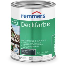 Remmers Deckfarbe anthrazitgrijs RAL 7016 6