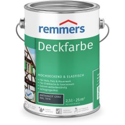 Remmers Deckfarbe anthrazitgrijs RAL 7016 4