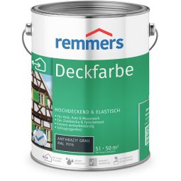 Remmers Deckfarbe anthrazitgrijs RAL 7016 5