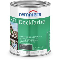 Remmers Deckfarbe basaltgrijs RAL 7012 4