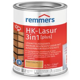 Remmers HK-Lasur 3in1 plus pijnboom/lariks 4