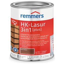 Remmers HK-Lasur 3in1 plus kastanje 3
